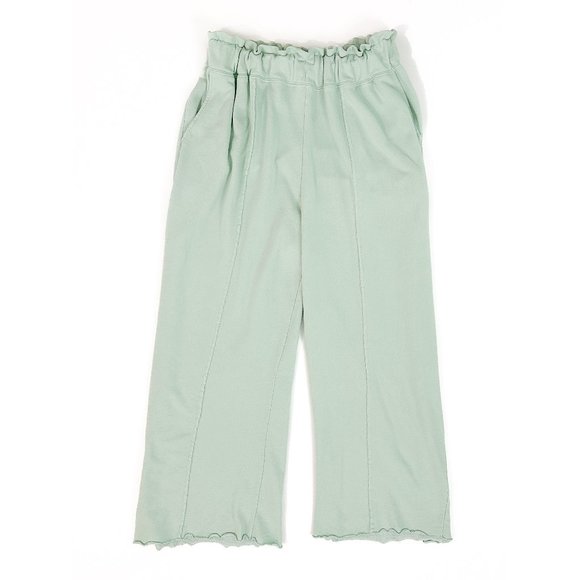 dip Pants - High Rise Wide Leg Sweatpants W/ Pockets - M
